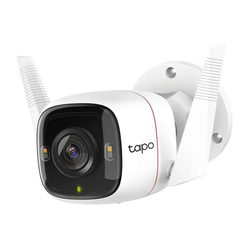 Imagine pentru Camera IP Wireless exterior TP-Link Tapo C320WS, QHD 1440p, IR, Night Vision, Alb