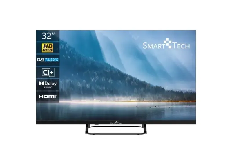 Imagine pentru Televizor LED Non-Smart SmartTech 32HN01V, 81 cm, HD Ready, Negru