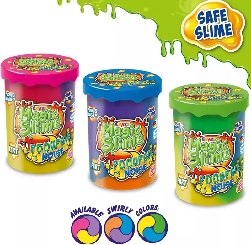 Imagine pentru Slime Magic Pooupsie Noise Craze, diverse modele, Multicolor