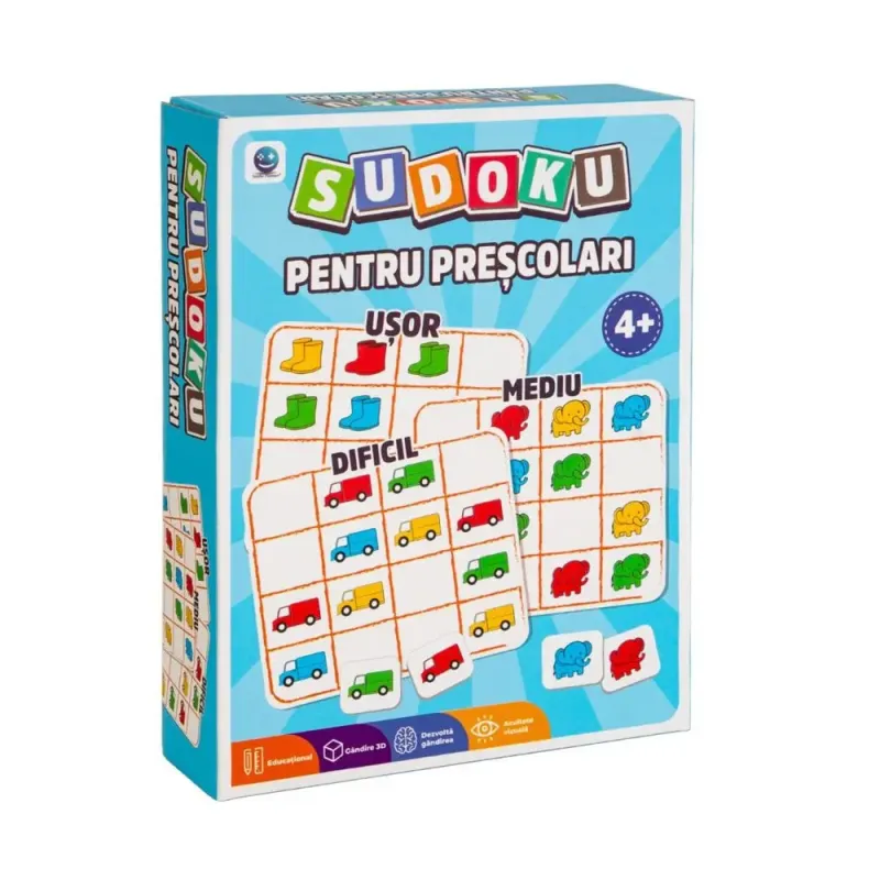 Imagine pentru Joc de societate Sudoku pentru prescolari Smile Games