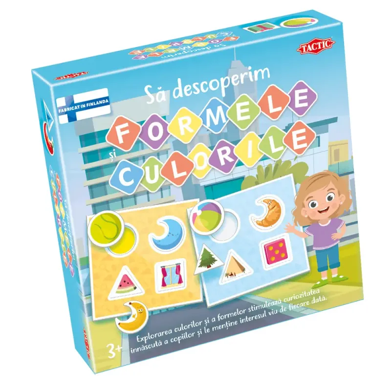Imagine pentru Joc educativ Tactic Sa descoperim formele si culorile