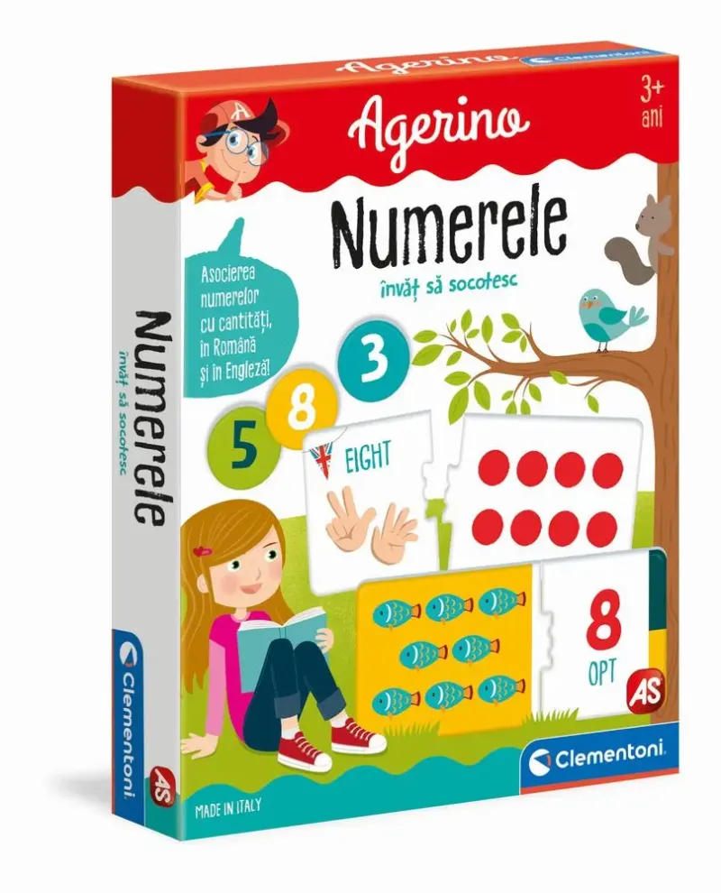 Imagine pentru Joc educativ Agerino Numerele. Invat sa socotesc