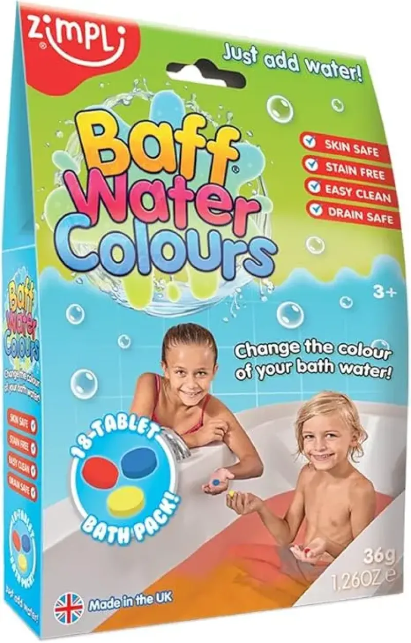 Imagine pentru Set cu 18 tablete Glibbi Coloreaza Apa, Multicolor