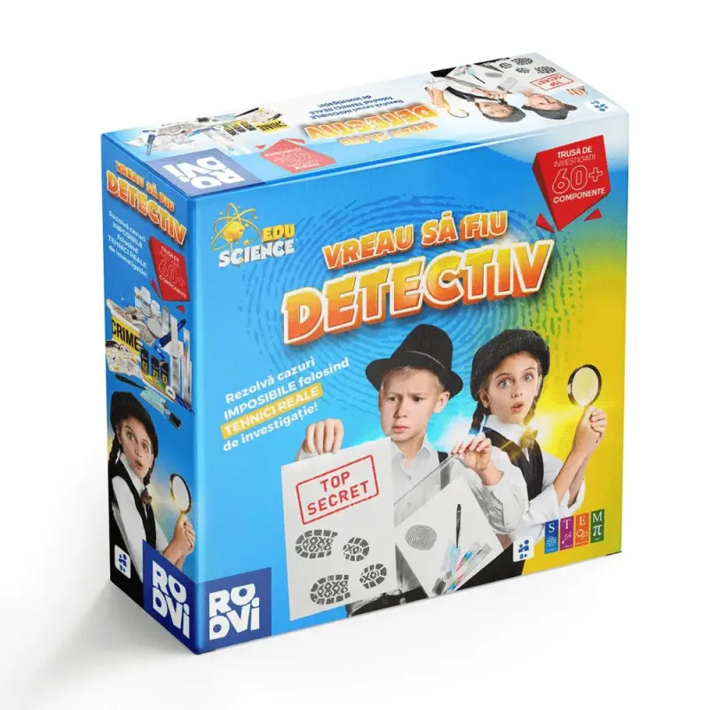 Imagine pentru Joc educativ Vreau sa fiu detectiv Roovi