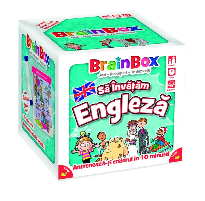 Imagine pentru Joc de societate BrainBox Sa invatam engleza