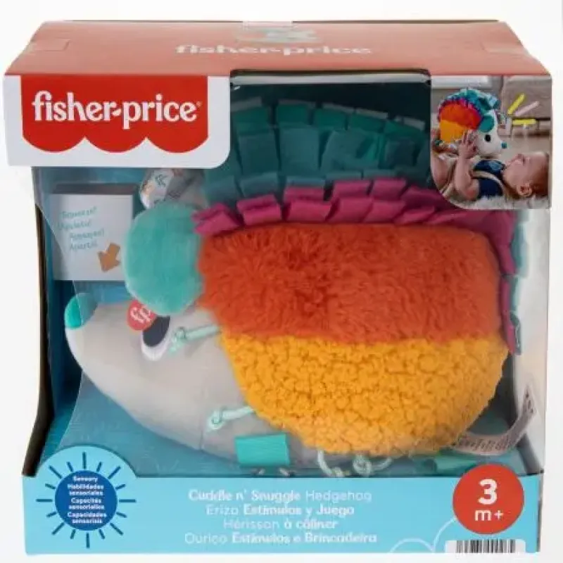 Imagine pentru Jucarie Ariciul Senzorial Fisher Price All The Feels, Multicolor