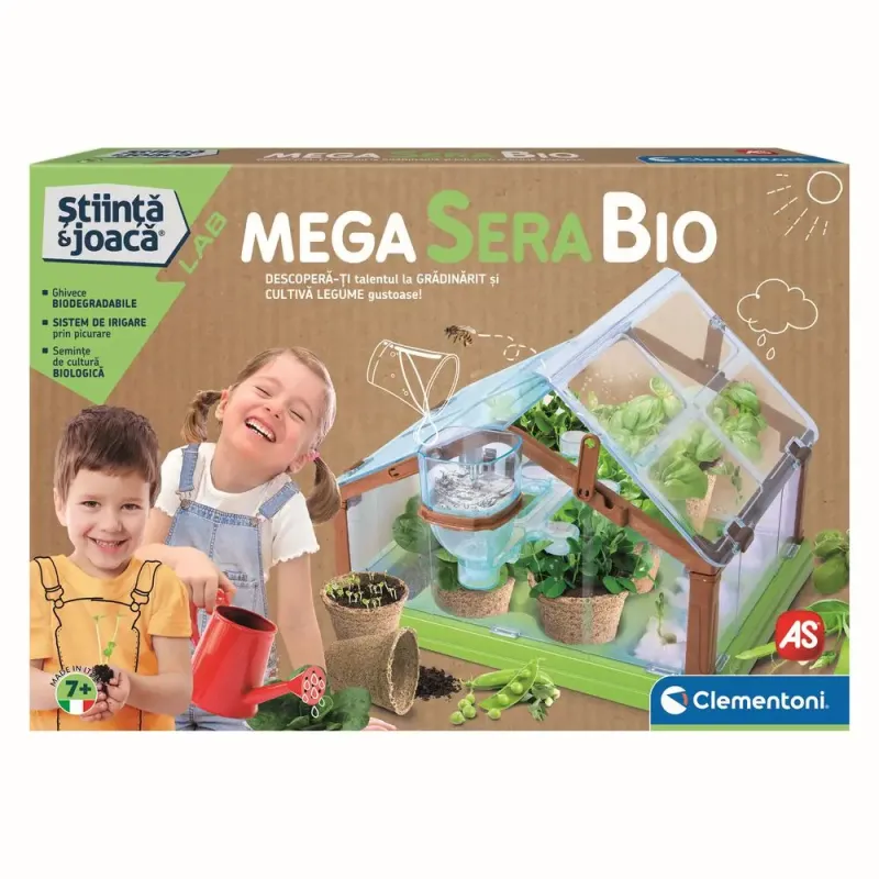 Imagine pentru Set Mega Sera Biologica Clementoni Stiinta si joaca