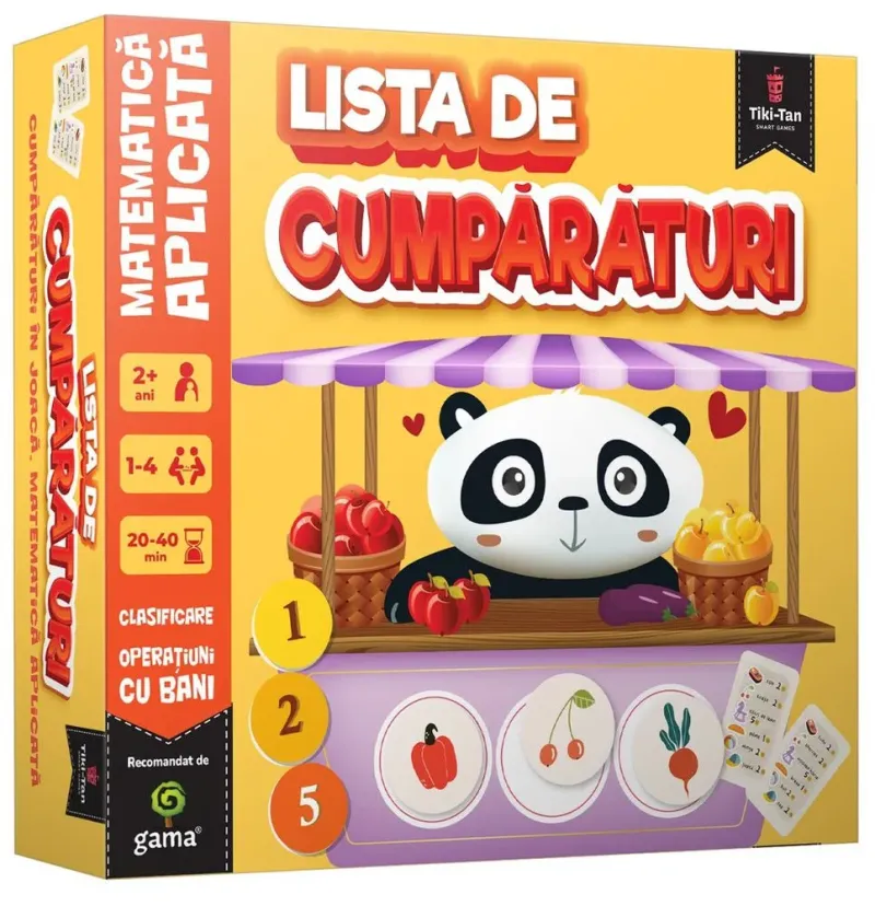 Imagine pentru Joc educativ Lista de cumparaturi: Matematica aplicata
