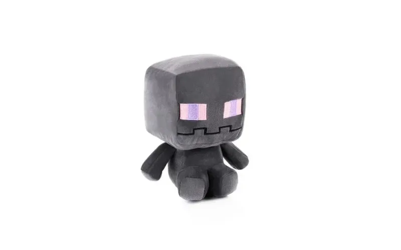 Imagine pentru Jucarie plus Minecraft, model Enderman, 16 cm, Gri