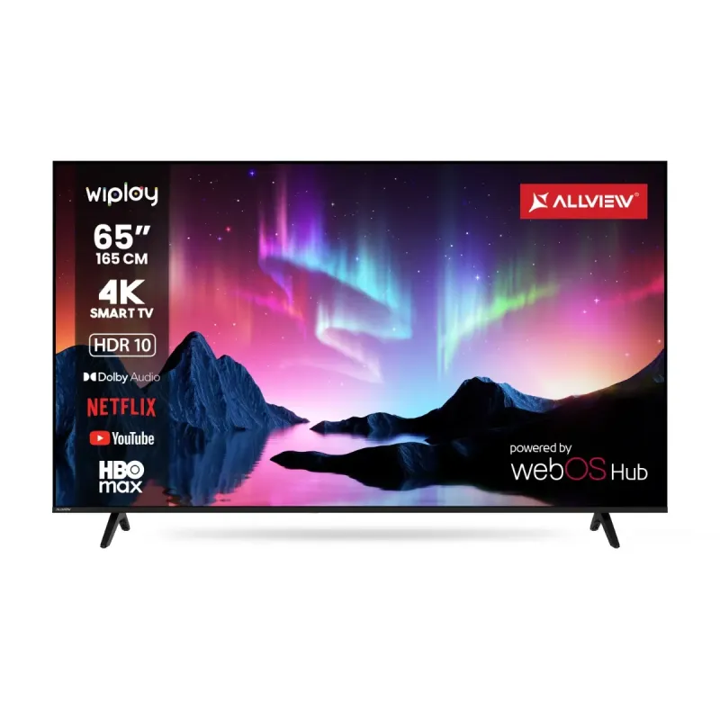 Imaginea numarul 2 reprezentatand Televizor DLED 65WIPLAY6301-U, 165 cm, 4K Ultra HD, Clasa E, Allview