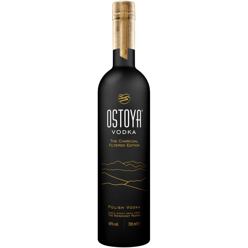 Imagine pentru Vodka Ostoya Black vol.40%, 0.7 L