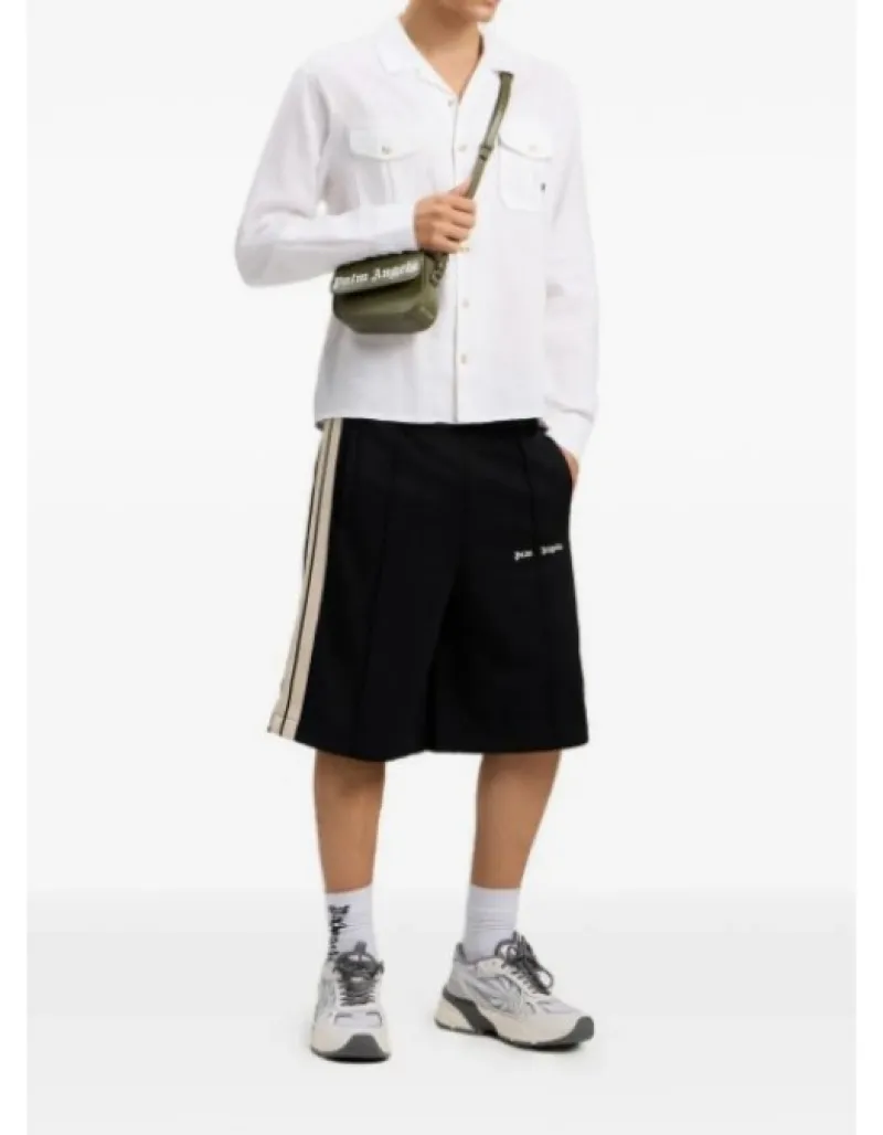 Imaginea numarul 4 reprezentatand Bermude, pantaloni scurți sport cu logo brodat, Palm Angels
