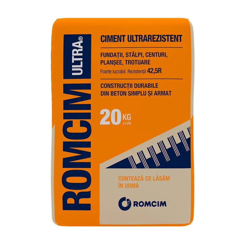 Imagine pentru Ciment ultrarezistent Romcim Ultra Portland, rezistenta 42.5R, 20 kg