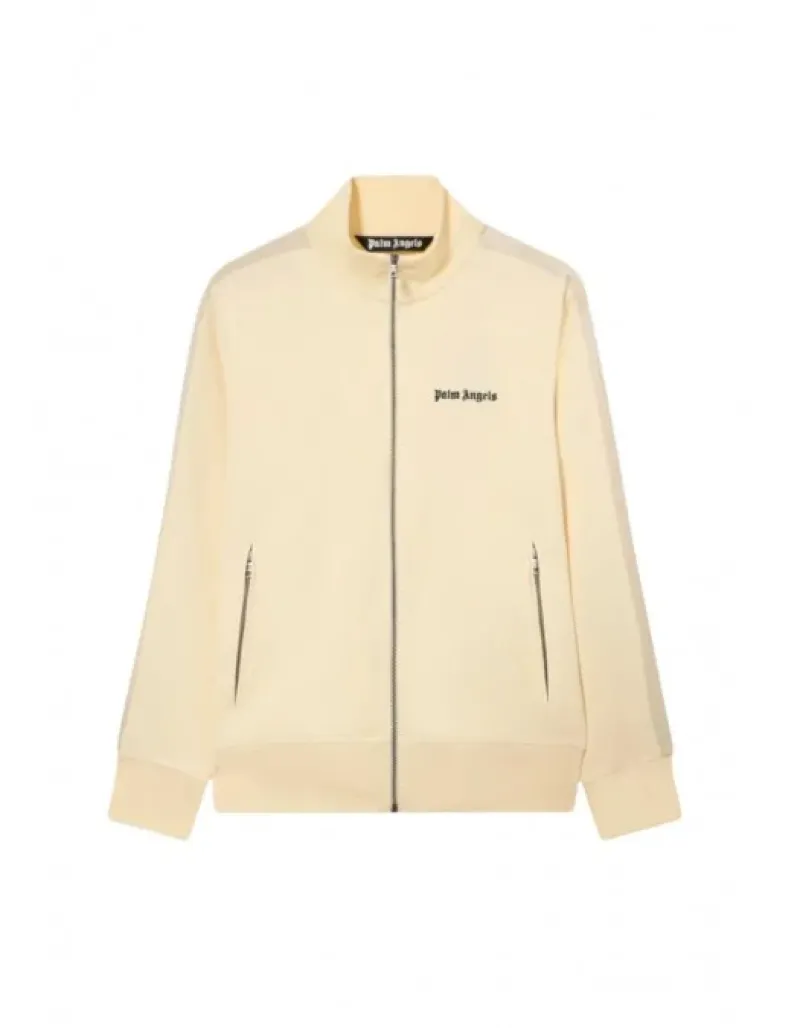 Imagine pentru Jachetă, Classic Logo Track Jacket, culoare crem, Palm Angels