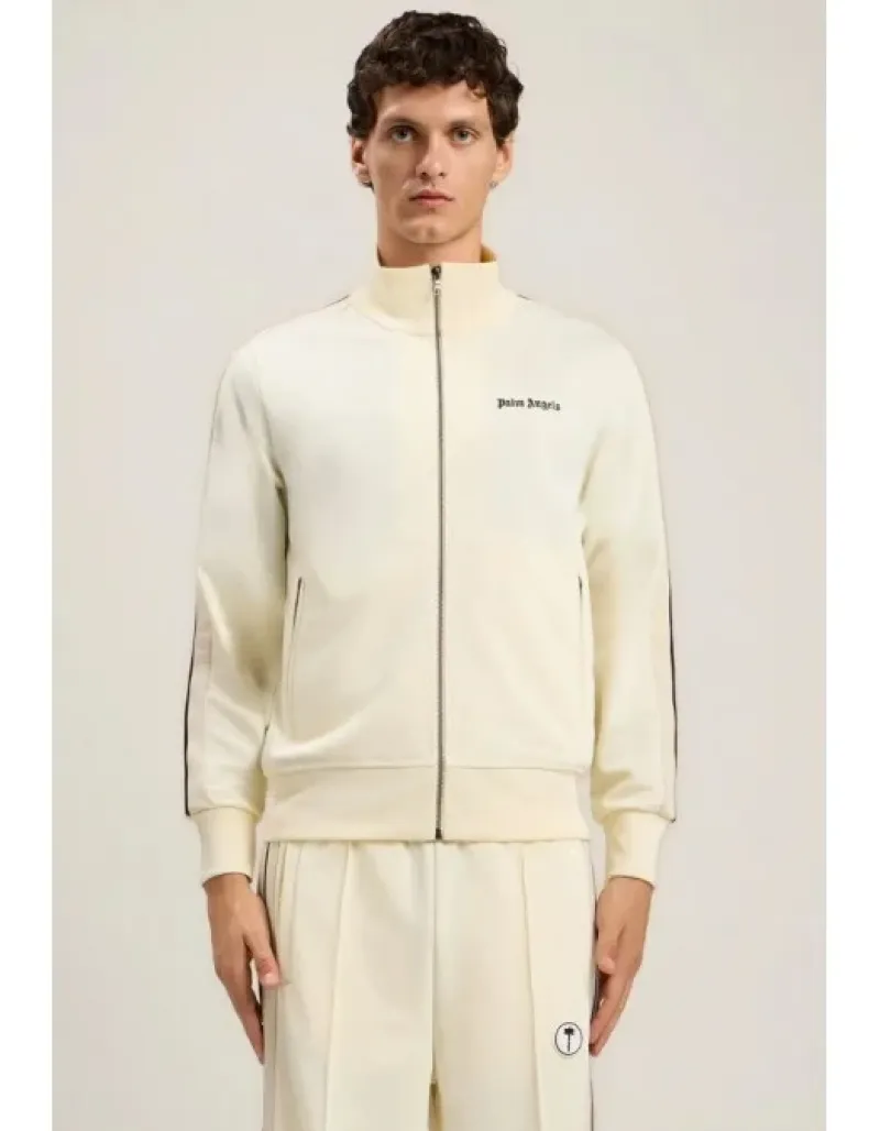 Imaginea numarul 3 reprezentatand Jachetă, Classic Logo Track Jacket, culoare crem, Palm Angels