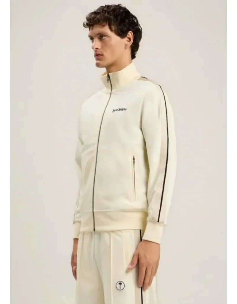 Imaginea numarul 6 reprezentatand Jachetă, Classic Logo Track Jacket, culoare crem, Palm Angels
