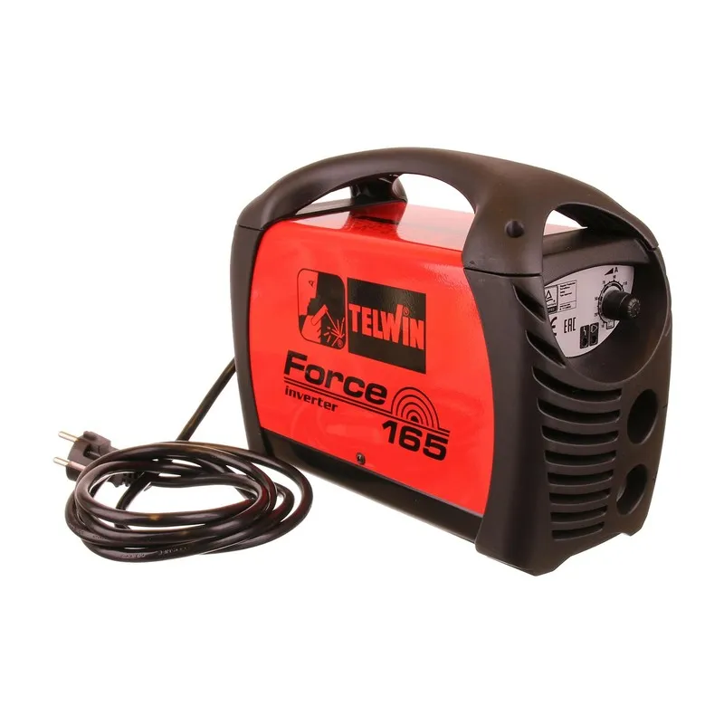 Imagine pentru Invertor sudură monofazat Force, cu electrozi, 150 A, cu mască, Telwin
