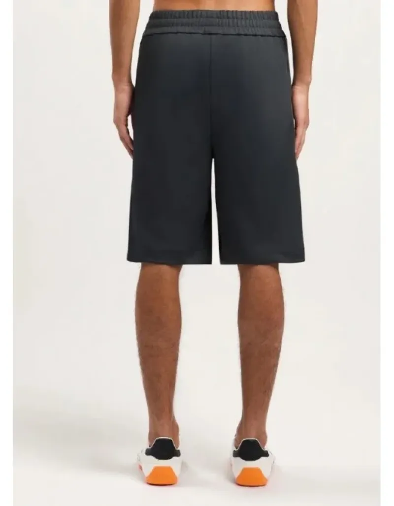Imaginea numarul 3 reprezentatand Bermude, Classic Logo Track Shorts, culoare gri, Palm Angels