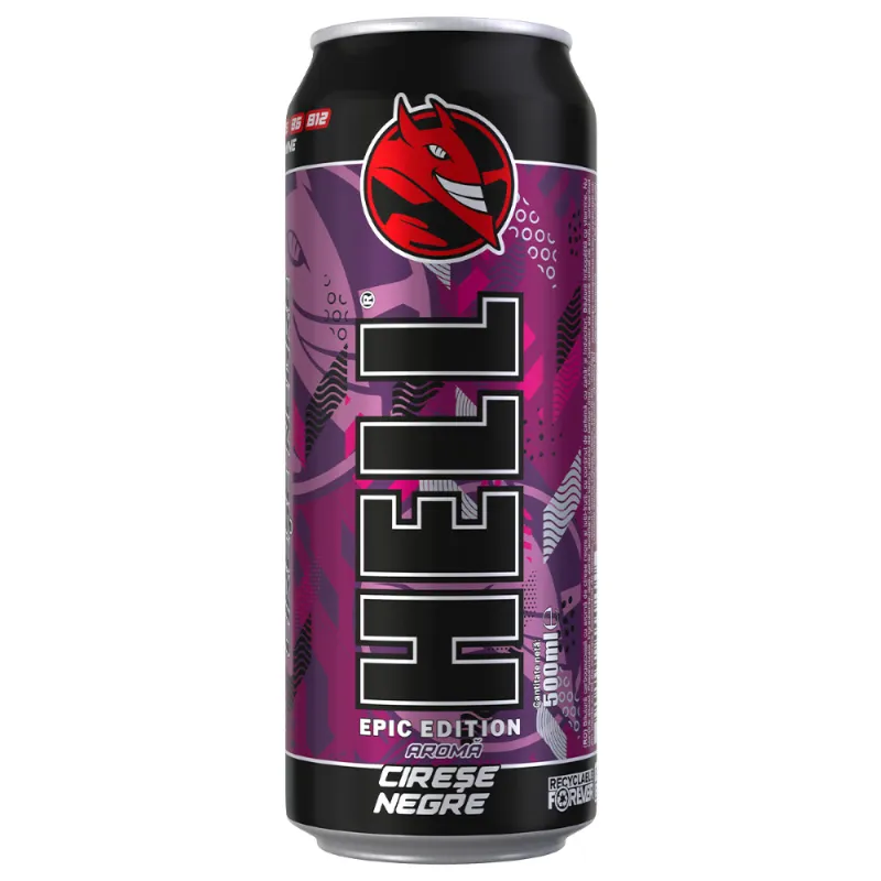 Imagine pentru Hell Epic Black Cherry 500 ml