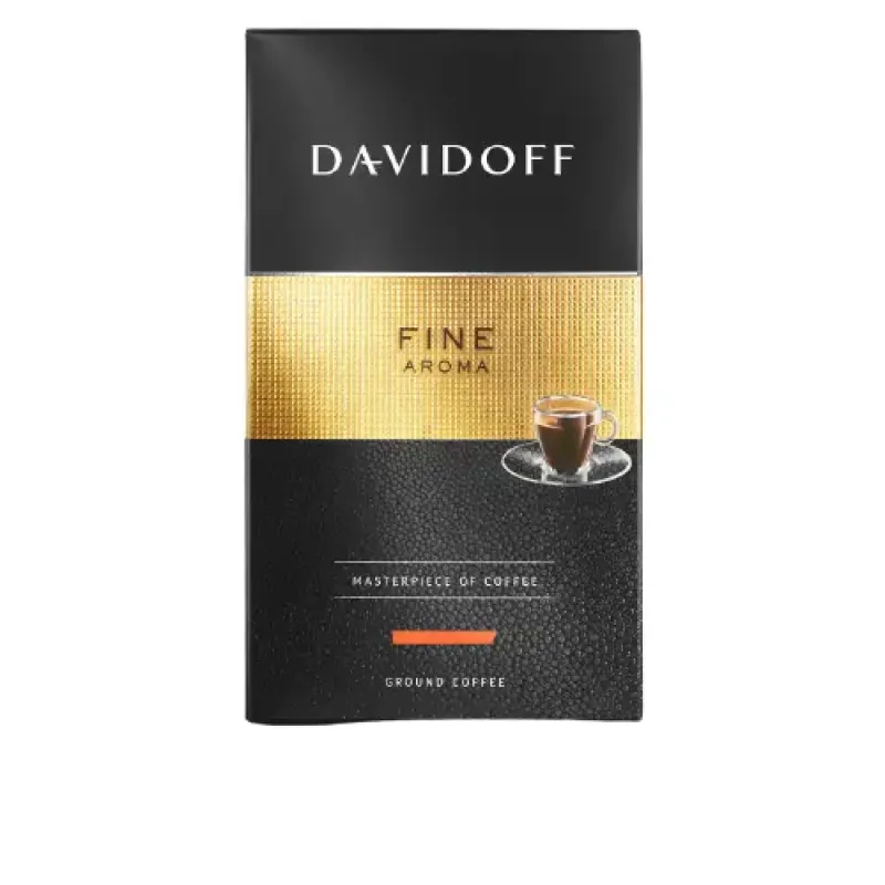 Imagine pentru Cafea prajita si macinata Davidoff Cafe Fine Aroma, vidata, 250g