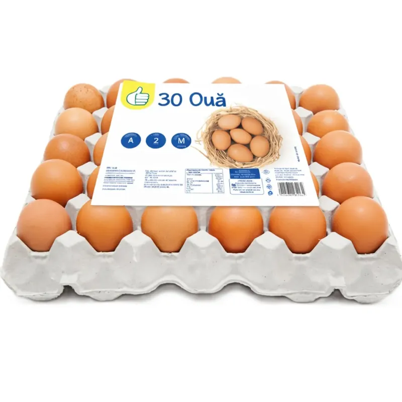 Imaginea numarul 2 reprezentatand Ouă de găină Pouce, mărimea M, cod 2, 30 bucăți