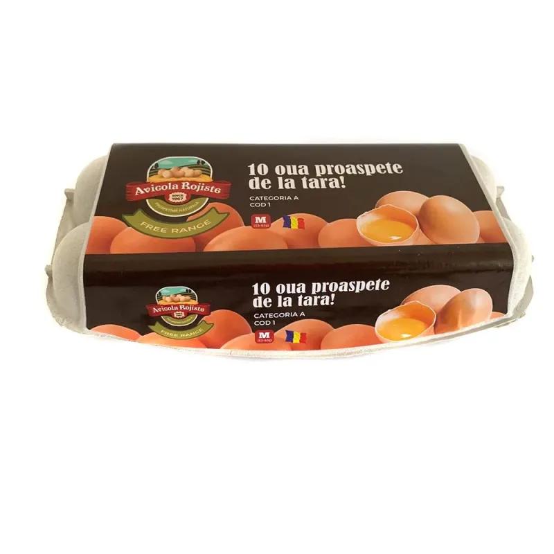 Imaginea numarul 2 reprezentatand Ouă de găină, Avicola, mărime M, cod 1, 10 bucăți