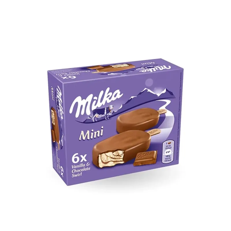Imagine pentru Pachet de inghetata Milka, 6 x 50 ml