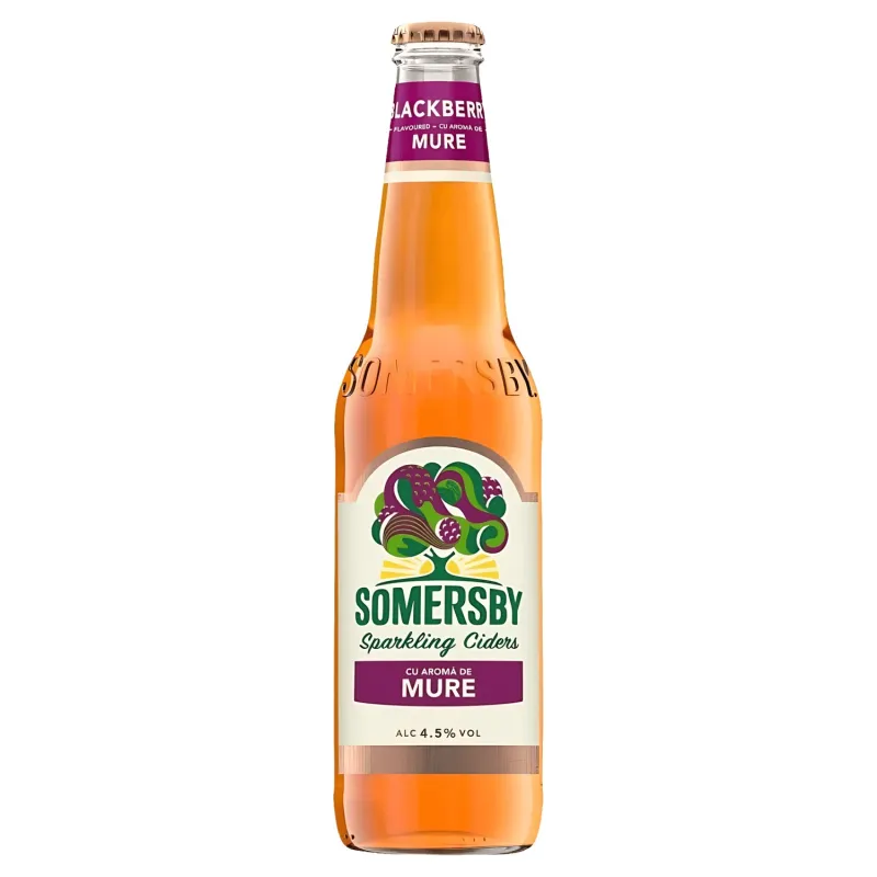 Imagine pentru Cidru Somersby, cu aromă de mure, 0.33 l