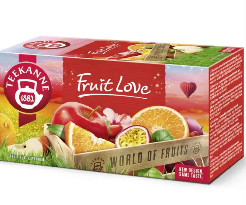 Imagine pentru Ceai Teekanne Fruit Love, 20 pliculete, 45g