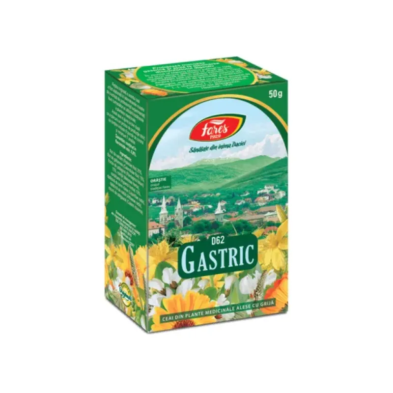 Imagine pentru Ceai Fares Gastric, D62, 50 g