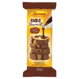 Imagine pentru Chec marmorat Boromir, ciocolată cu alune de pădure, 400 g din aceiasi categorie