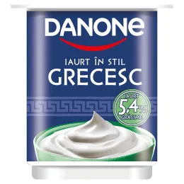 Imagine pentru Iaurt grecesc Danone, 5.4% grasime, 130 g din aceiasi categorie