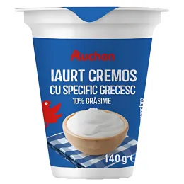 Imagine pentru Iaurt cu specific grecesc 10% grasime, 140 g Auchan din aceiasi categorie