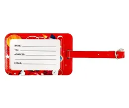 Imagine pentru Eticheta identificare Ella Icon Space Cat, 11x7 cm, Roșu din aceiasi categorie