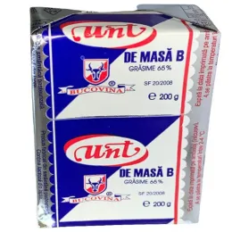 Imagine pentru Unt de masă Bucovina, 65% grasime, 200 g din aceiasi categorie