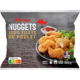 Imagine pentru Nuggets de pui Auchan, 500 g din aceiasi categorie