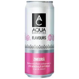 Imagine pentru Apă cu aromă de zmeură, 0.33 L, Aqua Carpatica din aceiasi categorie