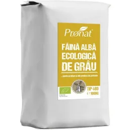 Imagine pentru Faina alba de grau bio tip 480, 1kg Pronat din aceiasi categorie