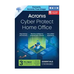 Imagine pentru Acronis Cyber Protect Home Office Essentials, 3 PC/Mac, 1 an, licență electronică din aceiasi categorie