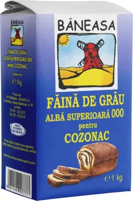 Imagine pentru Faina alba de grau 000 pentru cozonac Baneasa 1 kg din aceiasi categorie