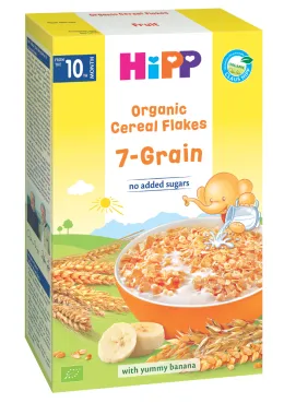 Imagine pentru Hipp Fulgi de cereale ecologice 7 cereale, 200 g din aceiasi categorie