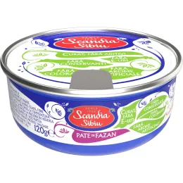 Imagine pentru Pate de fazan Scandia Sibiu, 120g din aceiasi categorie