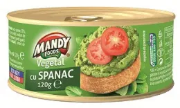 Imagine pentru Pastă vegetală cu spanac, 120 g, Mandy din aceiasi categorie
