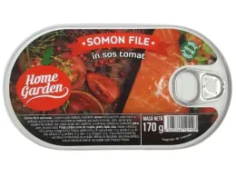 Imagine pentru Somon file n sos tomate Home Garden 170g din aceiasi categorie