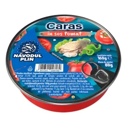 Imagine pentru Caras in sos tomat Navodul Plin 160g din aceiasi categorie