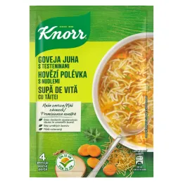 Imagine pentru Supa instant Knorr, de vita cu taitei 59 g din aceiasi categorie
