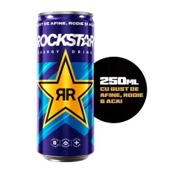 Imagine pentru Băutură energizantă XDurance Blueberry, 0.25 L, Rockstar din aceiasi categorie