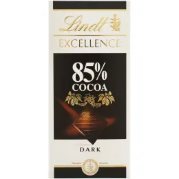 Imagine pentru Ciocolata Lindt extra fina amaruie cu 85% cacao 100g din aceiasi categorie