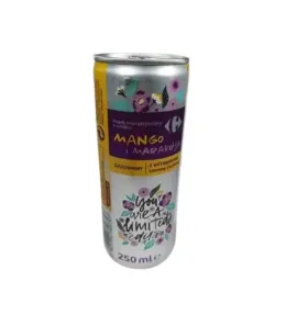 Imagine pentru Băutură energizantă Mango & Marak, 0.25 L, Carrefour din aceiasi categorie
