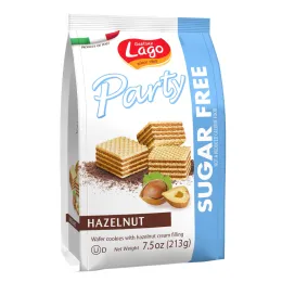 Imagine pentru Napolitane cu crema de alune fara zahar Lago, 213 g din aceiasi categorie